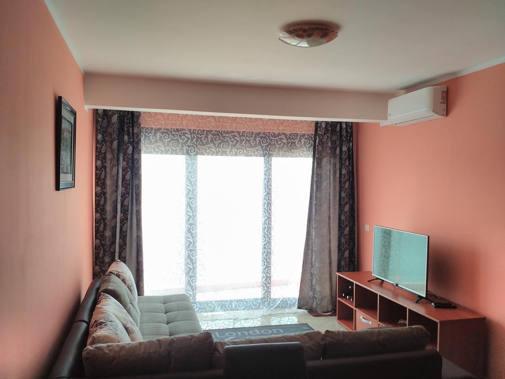 Apartment Sea Space Dobra Voda Bagian luar foto